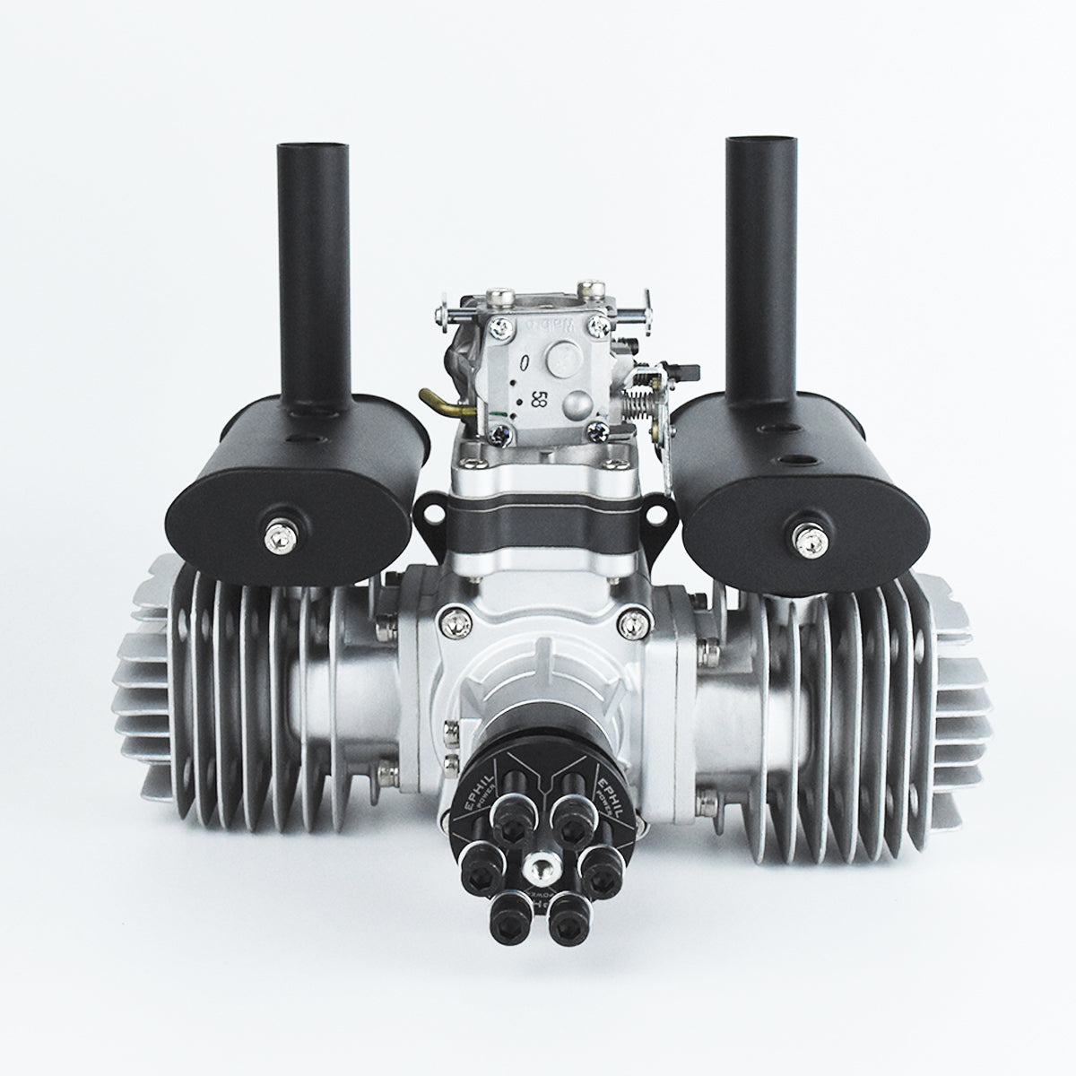 123cc-T Gasoline Engine w/ Spark Plug & Electronic Ignition