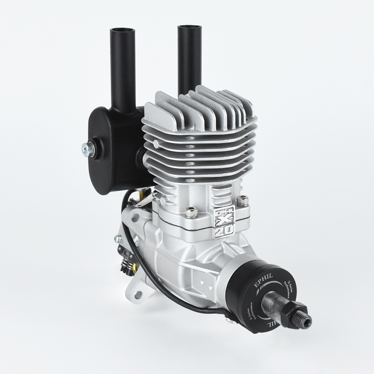 Motor de gasolina EPHIL X-Series 20cc-R con bujía y encendido electrónico