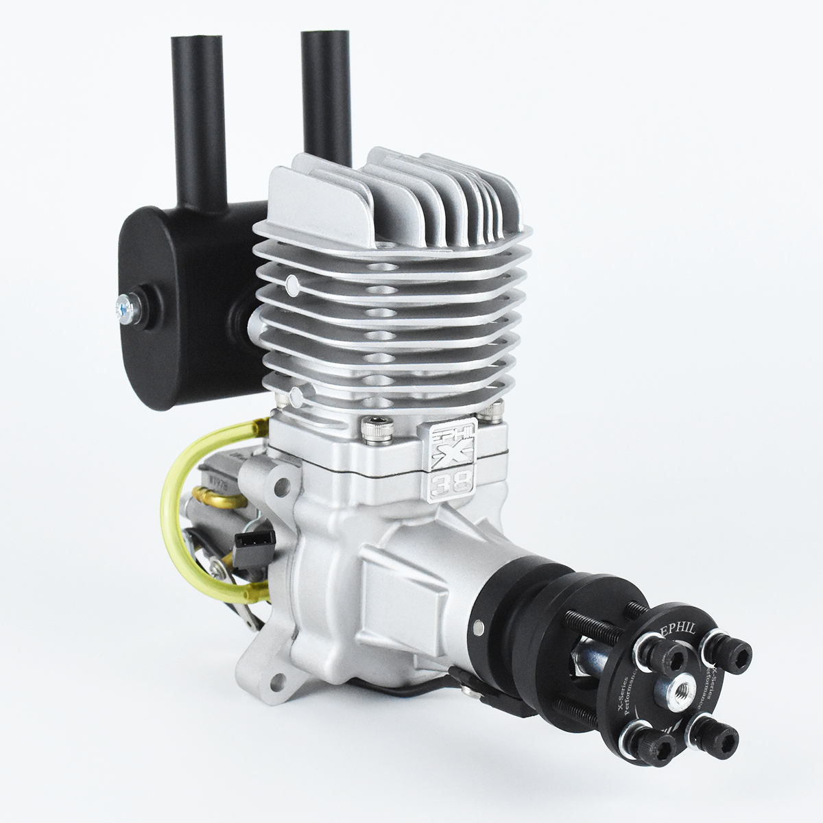 Motor de gasolina EPHIL X-Series 38cc-R con bujía y encendido electrónico