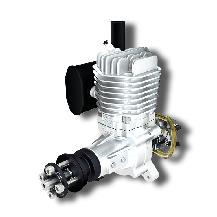 Motor de gasolina EPHIL X-Series 38cc-S con bujía y encendido electrónico