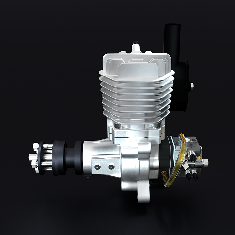 Motor de gasolina EPHIL X-Series 38cc-S con bujía y encendido electrónico
