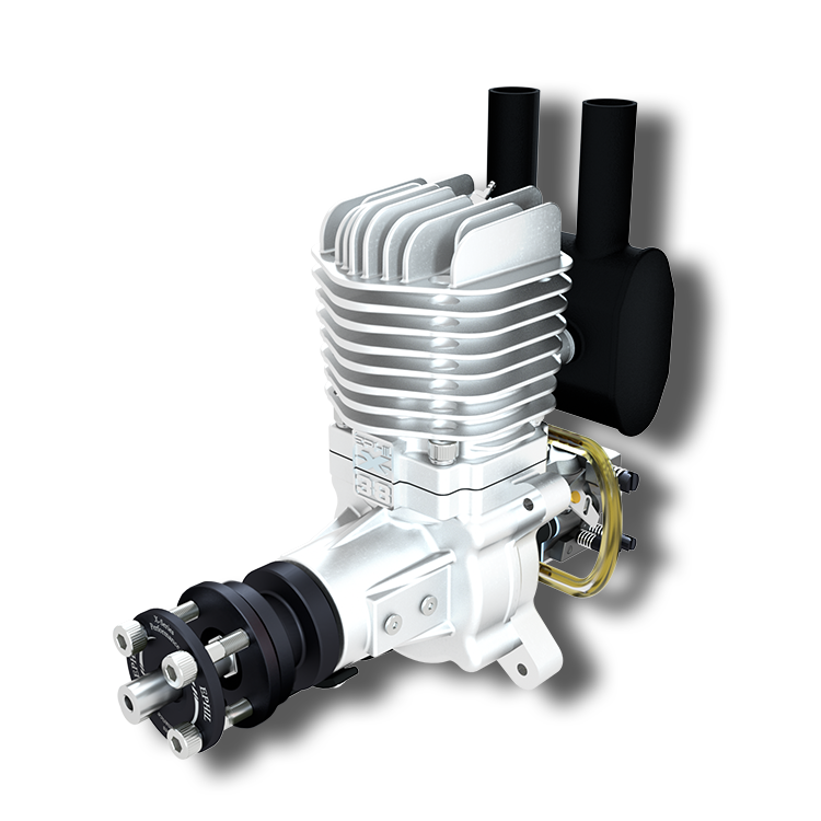 Motor de gasolina incandescente EPHIL XG-Series 38cc-R con bujía incandescente y encendido