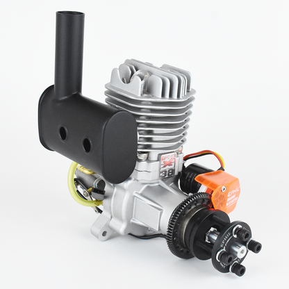 EPHIL X-Series 38cc-S Pro Gasoline Engine w/ E-Starter; Spark Plug & Electronic Ignition