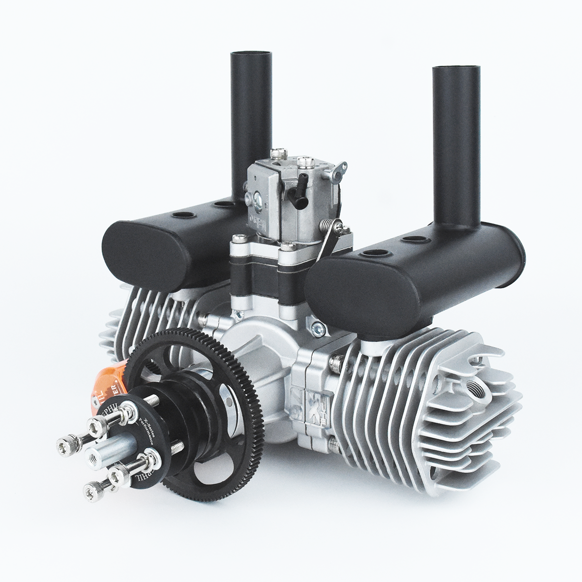 EPHIL X-Series 76cc-T Pro Gasoline Engine w/ E-Starter; Spark Plug & E ...